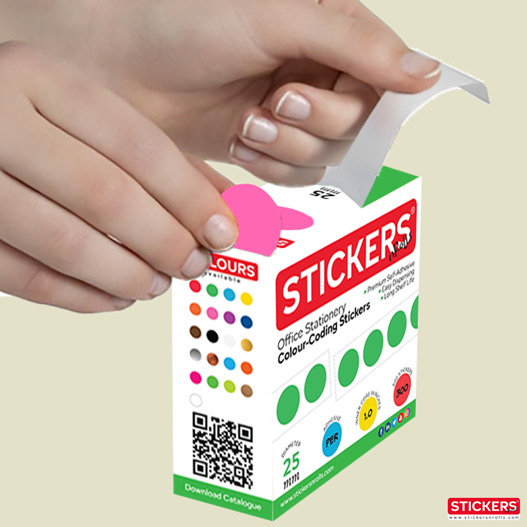 25mm - Round - Metallic Colours - Colour Coding Stickers - Permanent Adhesive 25mm - Round - Metallic Colours - Colour Coding Stickers - Permanent Adhesive