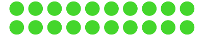 10mm - Round - Neon - Colour Coding Stickers - Permanent Adhesive