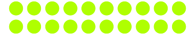 10mm - Round - Neon - Colour Coding Stickers - Permanent Adhesive