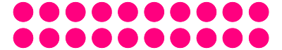 10mm - Round - Neon - Colour Coding Stickers - Permanent Adhesive