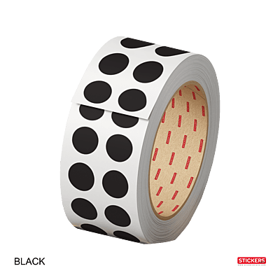 10mm - Round - Solid Colours - Colour Coding Stickers - Permanent Adhesive 10mm - Round - Solid Colours - Colour Coding Stickers - Permanent Adhesive
