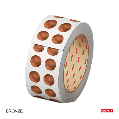 10mm - Round - Metallic - Colour Coding Stickers - Permanent Adhesive 10mm - Round - Metallic - Colour Coding Stickers - Permanent Adhesive