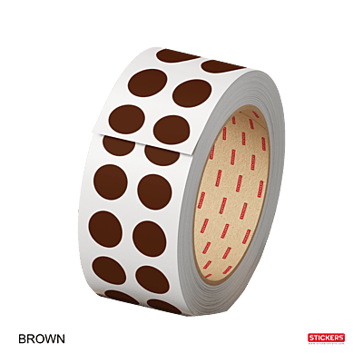10mm - Round - Solid Colours - Colour Coding Stickers - Permanent Adhesive 10mm - Round - Solid Colours - Colour Coding Stickers - Permanent Adhesive