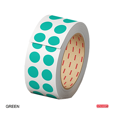 10mm - Round - Solid Colours - Colour Coding Stickers - Permanent Adhesive 10mm - Round - Solid Colours - Colour Coding Stickers - Permanent Adhesive