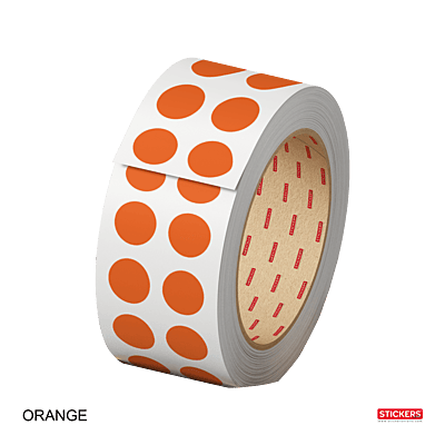 10mm - Round - Solid Colours - Colour Coding Stickers - Permanent Adhesive 10mm - Round - Solid Colours - Colour Coding Stickers - Permanent Adhesive