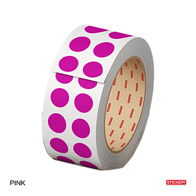 10mm - Round - Solid Colours - Colour Coding Stickers - Permanent Adhesive 10mm - Round - Solid Colours - Colour Coding Stickers - Permanent Adhesive