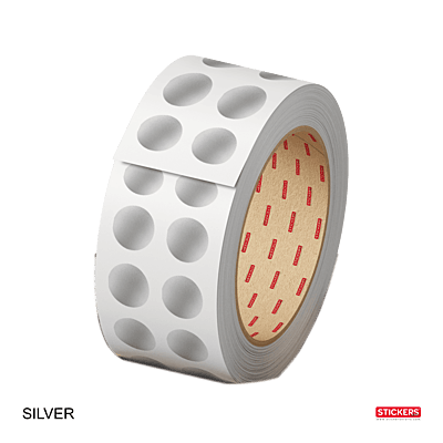 10mm - Round - Metallic - Colour Coding Stickers - Permanent Adhesive 10mm - Round - Metallic - Colour Coding Stickers - Permanent Adhesive