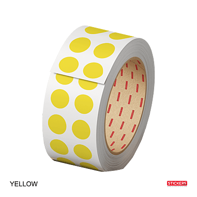 10mm - Round - Solid Colours - Colour Coding Stickers - Permanent Adhesive 10mm - Round - Solid Colours - Colour Coding Stickers - Permanent Adhesive
