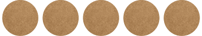 25mm - Round - Kraft Paper - Multipurpose Stickers - Permanent Adhesive 25mm - Round - Kraft Paper - Multipurpose Stickers - Permanent Adhesive