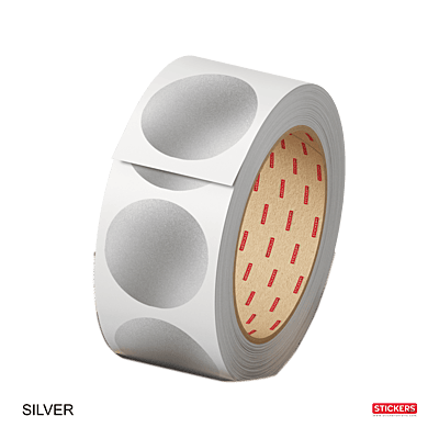 25mm - Round - Metallic Colours - Colour Coding Stickers - Permanent Adhesive 25mm - Round - Metallic Colours - Colour Coding Stickers - Permanent Adhesive