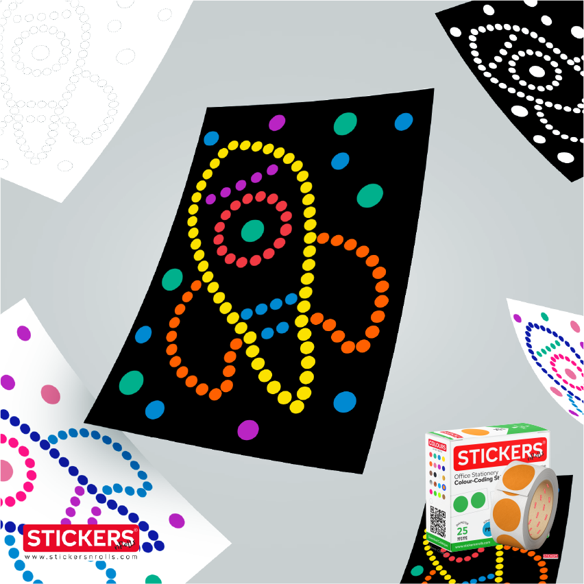 10mm - Round - Solid Colours - Colour Coding Stickers - Permanent Adhesive 10mm - Round - Solid Colours - Colour Coding Stickers - Permanent Adhesive