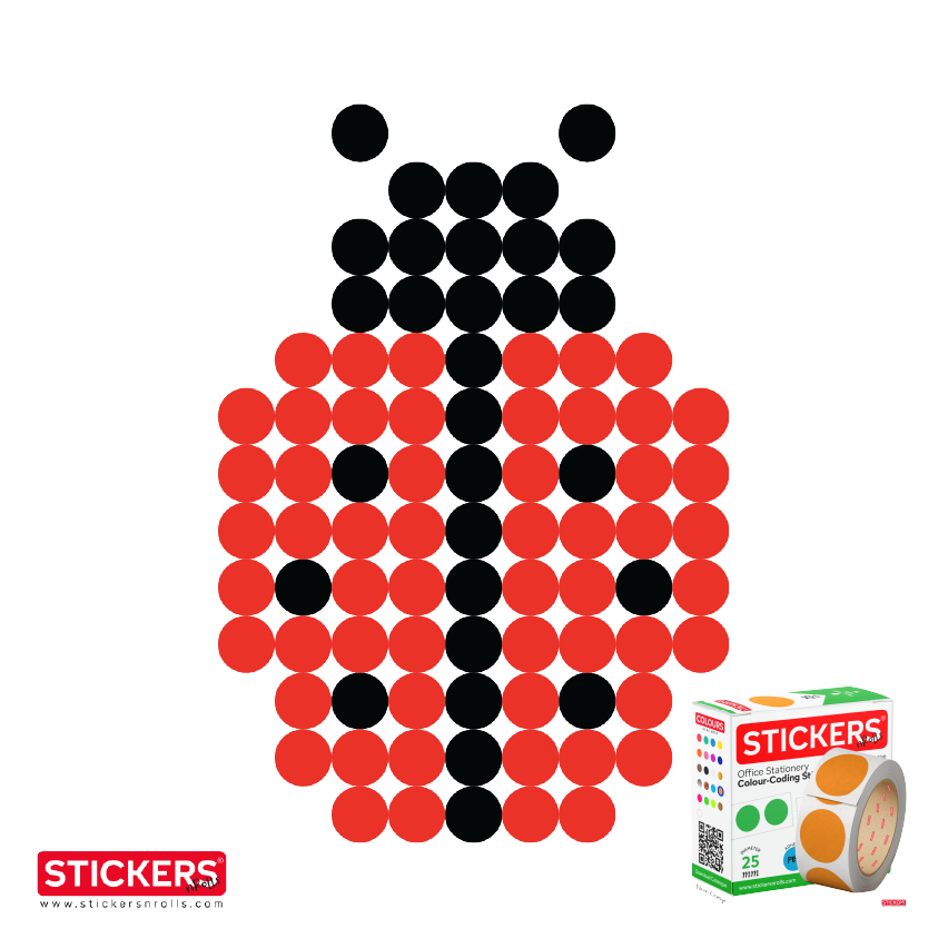 10mm - Round - Solid Colours - Colour Coding Stickers - Permanent Adhesive 10mm - Round - Solid Colours - Colour Coding Stickers - Permanent Adhesive