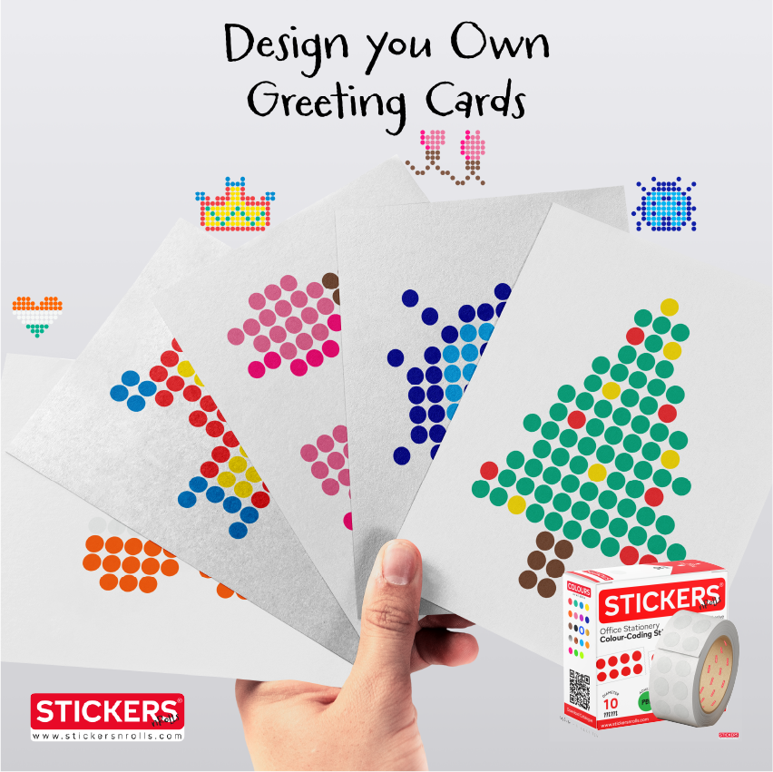 10mm - Round - Solid Colours - Colour Coding Stickers - Permanent Adhesive 10mm - Round - Solid Colours - Colour Coding Stickers - Permanent Adhesive