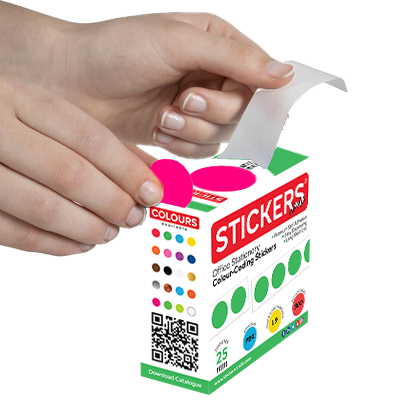 25mm - Round - Clear Transparent - Multipurpose Stickers - Permanent Adhesive 25mm - Round - Clear Transparent - Multipurpose Stickers - Permanent Adhesive